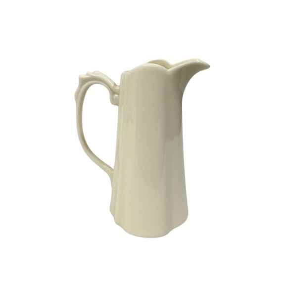 Vintage Elegant L Godinger & Co. small  6” Pitcher Syrup/Cream Ivory‎ White EPC - Picture 1 of 7